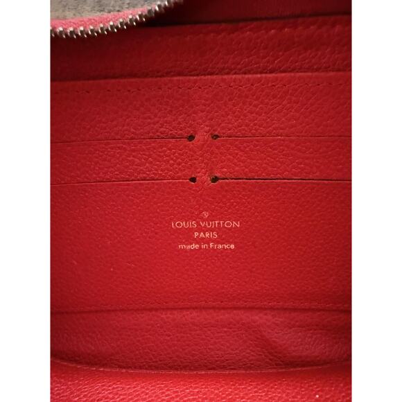 Louis Vuitton Zippy Wallet Women's Monogram Leather Long Zip Clutch France - Picture 15 of 16